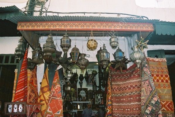 Shop in Rue des Consuls Souk, Rabat